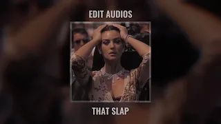 Edit audios that SLAP 👋