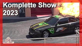 Movie Park Germany 2023 - Operation Red Carpet - The Action Stunt Show – Komplette Show - Crazy Cops