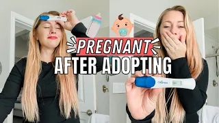 I'm Pregnant After Adopting 5! LIVE Positive Pregnancy Test- Christy Gior