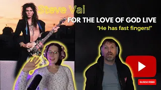 He has fast fingers! - Steve Vai - For The Love Of God LIVE G3 Reaction