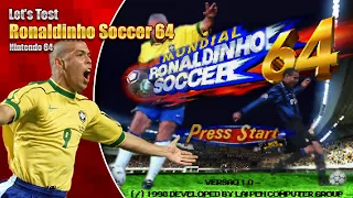 Ronaldinho Soccer 64 - But does it work on Real Hardware? Ft. Shadowcat