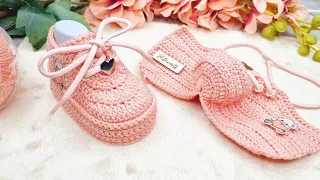 Sapatinho de crochê fácil e rápido de fazer/10 cm/Quick and easy crochet shoes to make