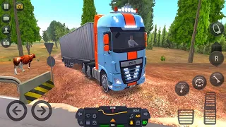 🚚New Village Off-Road🌳| Daf Truck Driving | Truck Simulator : Ultimate Gameplay | Truck Game