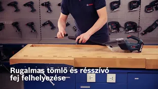 Bosch GAS 18V-1 Professional ipari porszívó