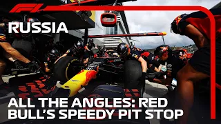 Red Bull At Their Brilliant Best: Fastest Pit Stop | 2020 Russian Grand Prix | DHL