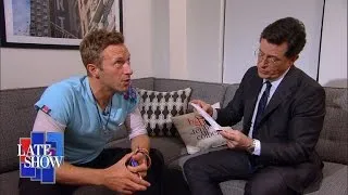 Chris Martin Improves The Late Show Theme