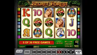 Secret Forest. BIG WIN, $$$ 💥💥💥75 bonus games.👍🔔 🤠🤑🤑🤑