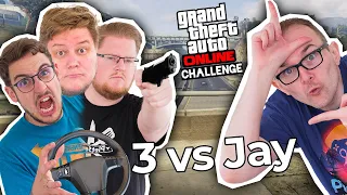 Das AUGE, die HAND und der FUß! | GTA Challenge Teamfangen