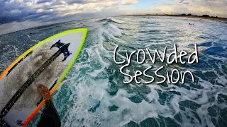 Empty to Crowded Session | POV Surfing RAW