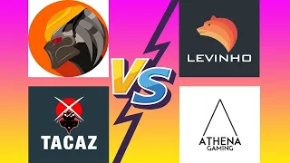 WHO IS BEST PUBG Mobile PLAYER  | ATHENA vs TACAZ vs PREDATOR vs LEVINHO