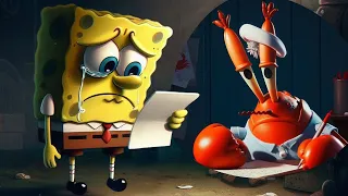 El último adios de Don Cangrejo - Bob Esponja sad