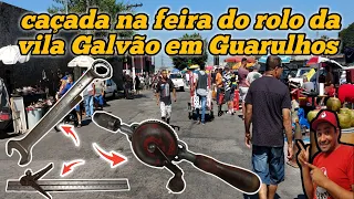 hoje eu GASTEI muito na FEIRA DO ROLO da vila Galvão Guarulhos- SP caçador de relíquias raras antiga