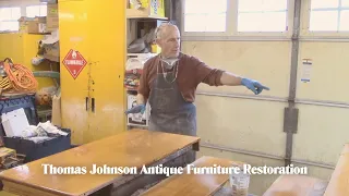 Staining a Turn of the Century Table - Thomas Johnson Antique Furniture Restoration