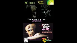 Silent Hill Exotica (GTA Biohazard), & Grand Theft Auto: Vice City (Resident Evil) [Xbox]