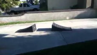 Jumping from ramp to ramp