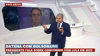 BOLSONARO CRITICA DECISÃO DE FACHIN SOBRE LULA | BRASIL URGENTE