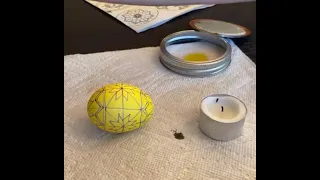 Pysanky for Beginners: Step 1