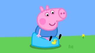 Peppa Pig Teaches George About Potty Training 🚽 Peppa Pig Asia 🐽 Peppa Pig English Episodes