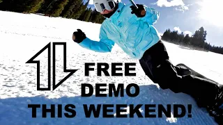Donek Snowboards Demo March 4th 2023 at Ski Cooper in Leadville Colorado.