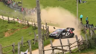 Sebastien Ogier Big Moment💥 - WRC Croatia 2024