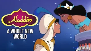 Aladdin - A Whole New World (with lyrics) HD