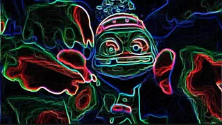 crazy frog | 3D paint + neon color fx | last christmas | weird audio & visual effects | ChanowTv