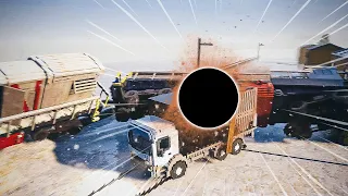 Black Hole Truck Crashes | Teardown