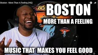 First Time  Reaction To Boston  - More Than A Feeling