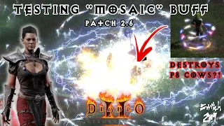 Trying Out New Patch 2.6 "Mosaic" Runeword Now Updated! The Nuclear Assassin! - Diablo 2 Resurrected