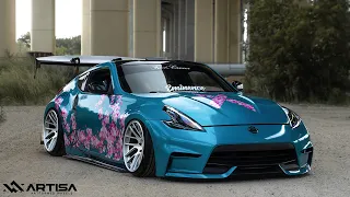 Bagged Nissan 370Z  | Artisa Elders