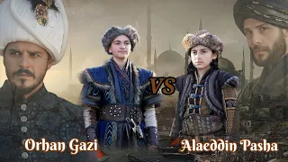 Orhan Gazi Vs Alaeddin Pasha Comparision  Real Historical Facts #kurulus_osman