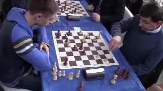 Bareev - Dubov Moscow Chess Blitz 2012