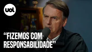 Bolsonaro no Flow: PEC dos Auxílios não foi feita antes porque 'não tinha clima' no passado