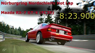 Nordschleife Hot Lap: Mazda RX-7 GT-X (FC) - Gran Turismo Sport