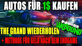 Autos für 1$ Kaufen UNENDLICHE Geld Methoden - Need for Speed Unbound