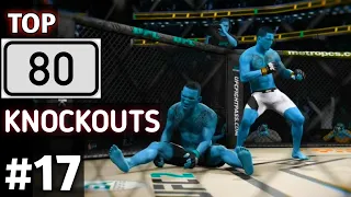 NEW EA SPORTS UFC 2 - TOP 80 UFC 2 KNOCKOUTS - Knockouts Compilation Part 17