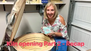 Kiln Opening Part 2 - Recap #kilnunloading #kilnopening