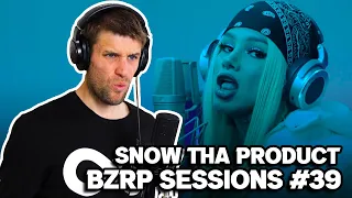 Rapper Reacts to SNOW THA PRODUCT FOR THE FIRST TIME!! | BZRP SESSIONS #39