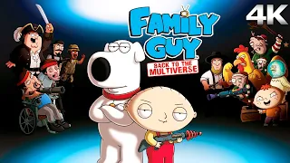 Family Guy: Back to the Multiverse All Cutscenes (Full Game Movie) 4K 60FPS Ultra HD