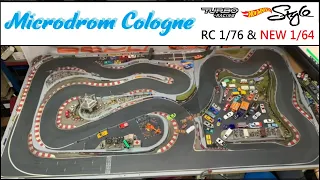 TURBO RACING Micro RC ... 1/64 Hot Wheels Style @ Race Track by Microdrom Cologne