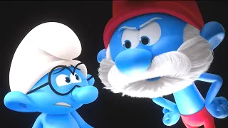 Brainy, you have to lend your things! • The Smurfs 3D • Cartoons For Kids