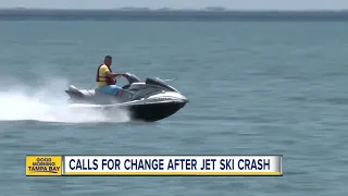 Calls for change after jet ski crash near Courtney Campbell Causeway