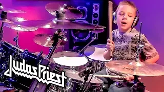 PAINKILLER - JUDAS PRIEST (7 year Old Drummer)