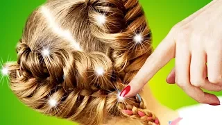 CUTE HAIRSTYLE IDEAS FOR GIRLS - 5-MINUTE Easy Hairstyles for Busy Morning - Tutorials Hair2Pearl