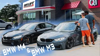 We Bagged two ///M cars. Feat BMW M4 and M3