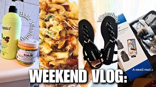 Spend the weekend with me: Winter Haul, SHEIN Haul, Hair Washday & A Rant (SMALL YOUTUBERS📢)