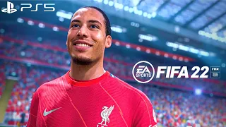 FIFA 22 - Inter Milan vs. Liverpool Champions League 21/22 Round Of 16 Full Match PS5 Gameplay | 4K