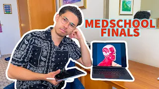 24 HOURS TO MY FINAL MEDSCHOOL EXAMS - Study with Me (Exam Day Vlog) 💉