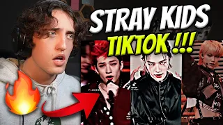 FIRST TIME WATCHING STRAY KIDS TIKTOK EDITS (THIRST TRAPS EVERYWHERE 😳🔥)