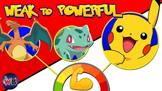 Ash's Pokemon: Weak to Powerful